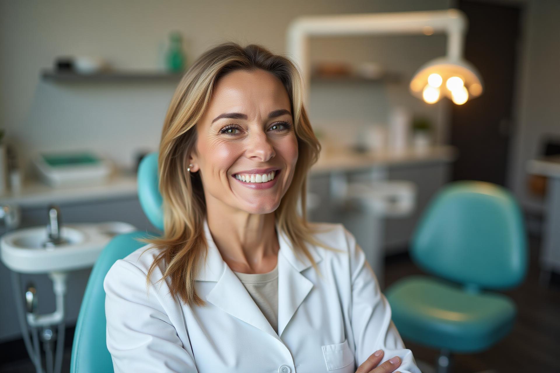 German patient after dental implants